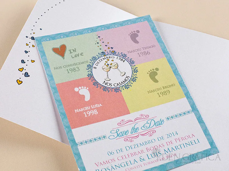 Ímã — Save the Date (foto 1 de 4)