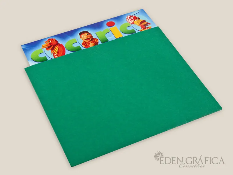 Basic com envelope — Infantis (foto 2 de 2)
