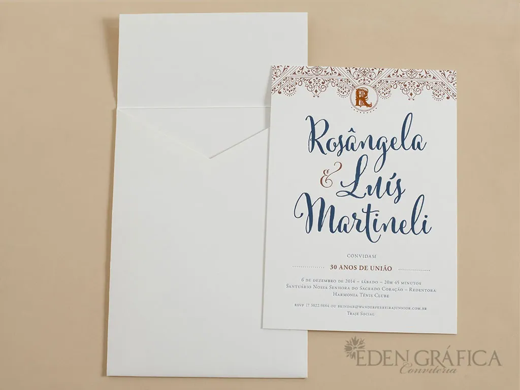Linha Letterpress — Bodas (foto 2 de 3)