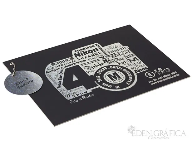 Linha Espesso Holografico — Aniversários (foto 2 de 2)