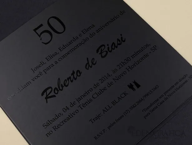 Linha Objective Encarte Espesso — Aniversários (foto 1 de 3)