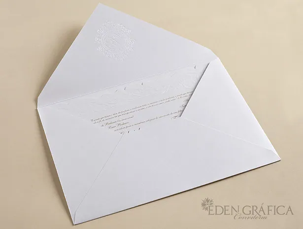 Linha Oblong Encarte Borda Trabalhada — Casamentos (foto 3 de 4)