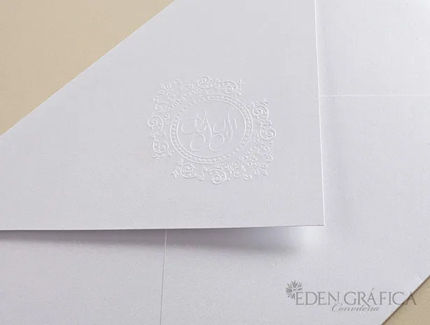 Linha Oblong Encarte Borda Trabalhada — Casamentos (foto 2 de 4)