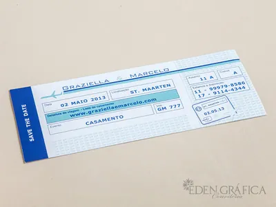 Passagem Aérea — Save the Date
