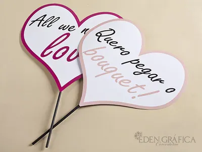 Plaquinhas Personalizadas — Complementos